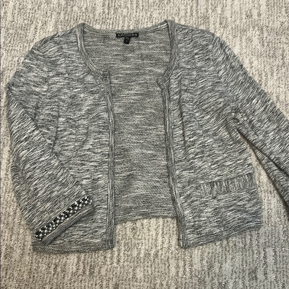 Express Heathered Gray Women's Sweater size small